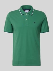 Koszulka polo o kroju slim fit z naszywanym logo od Champion - 10