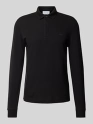 Regular fit poloshirt in design met lange mouwen van Lacoste - 36