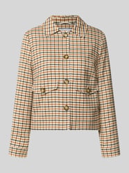 Regular Fit Blazer mit Viskose-Anteil von MORE & MORE Beige - 3