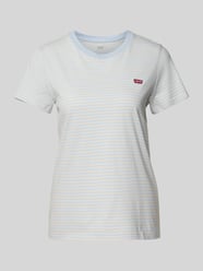 T-Shirt mit Streifenmuster von Levi's® Blau - 2