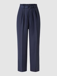 Paperbagbroek met lyocell  van s.Oliver BLACK LABEL Blauw / turquoise - 19