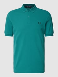 Poloshirt mit Logo-Stitching Modell 'PLAIN' von Fred Perry Grün - 42