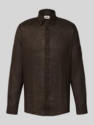 slim fit vrijetijdshemd van linnen-katoenmengsel model 'RAMIS' van DRYKORN - 32