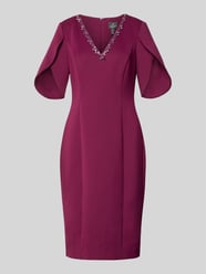 Midikleid mit floralem Design von Adrianna Papell Pink - 33