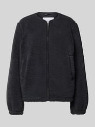 Fleecejacke mit Rundhalsausschnitt Modell 'AUTUMN' von Samsøe Samsøe - 14