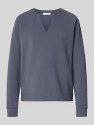 Relaxed fit sweatshirt met stretch van Christian Berg Woman - 4