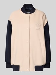 Relaxed fit college-look jack van scheerwolmix Model 'ELLISSE' van Weekend Max Mara Beige - 14