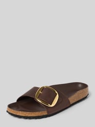 Slides aus Leder mit Dornschließe Modell 'Madrid Big Buckle' von Birkenstock - 11