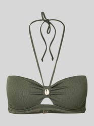 Góra bikini z ozdobnym wykończeniem z muszelek model 'Kenteo' od Banana Moon - 45