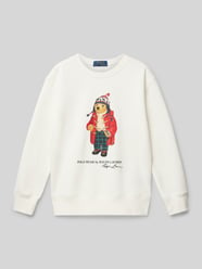 Sweatshirt mit Rundhalsausschnitt von Polo Ralph Lauren Teens Beige - 42