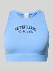 Biustonosz typu bralette z mieszanki bawełny od Calvin Klein Underwear - 19