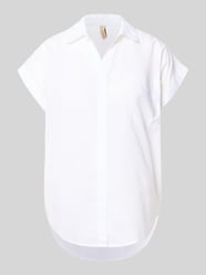Bluzka o kroju relaxed fit z brustaszą model 'DORA' od Soyaconcept - 7