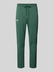 Sweatpants met elastische band met logo, model 'DOVEN' van American Vintage Groen - 18