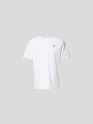 T-Shirt mit Label-Stitching von WOOD WOOD Weiß - 33