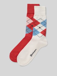 Socken mit Label-Detail Modell 'Everyday' im 2er-Pack von Burlington - 47