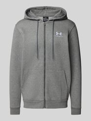 Sweatjack met labelstitching van Under Armour Grijs / zwart - 13