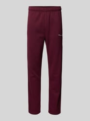 Sweatbroek met elastische band van CHAMPION Bordeaux - 5