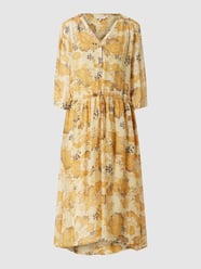 Kleid aus Krepp Modell 'Cassia' von Part Two Gelb - 31