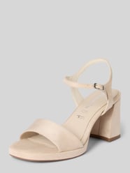 Sandaletten mit Innensohle aus Leder-Mix von Tamaris Beige - 21