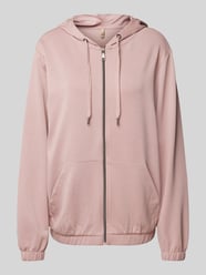 Sweatjack met capuchon, model 'Banu' van Soyaconcept Roze - 27