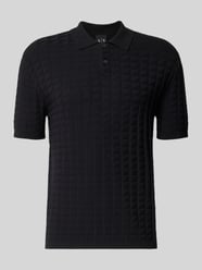 Regular Fit Poloshirt aus Viskose-Mix Modell 'Maglia' von Armani Exchange - 2