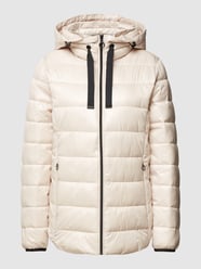 Steppjacke mit Kapuze von Esprit Beige - 48