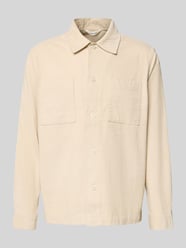 Kurtka koszulowa o kroju regular fit z czystej bawełny model ‘REGTATE’ od Selected - 46