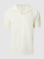 Relaxed Fit Poloshirt aus Frottee Modell 'Kikki' von Anerkjendt Weiß - 27