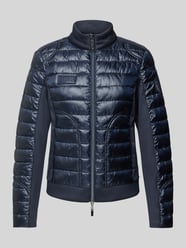 Steppjacke mit Label-Patch von monari Blau - 15