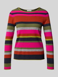 Regular fit shirt met lange mouwen van puur kasjmier van Christian Berg Woman - 3