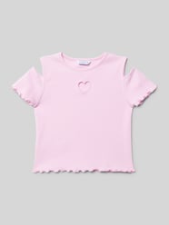 T-Shirt mit Cut Outs von Mayoral Pink - 16