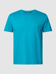 PLUS SIZE T-shirt met ronde hals van S.Oliver Plus Blauw / turquoise - 15