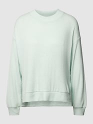 Pullover mit überschnittenen Schultern von Tom Tailor Denim Türkis - 37