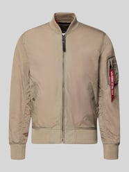 Kurtka o kroju regular fit ze stójką od Alpha Industries - 34