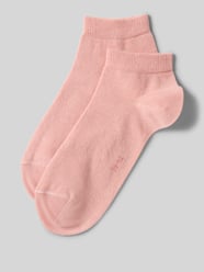 Skarpety z dodatkiem streczu model ‘Happy’ od FALKE Fuksjowy - 5