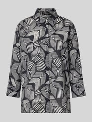 Regular Fit Bluse aus Viskose mit verdeckter Knopfleiste von OPUS - 45