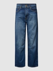 Straight Fit Jeans in verkürzter Passform von 7 For All Mankind Blau - 20