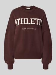 Oversized Strickpullover aus Viskose-Mix von aim'n - 5