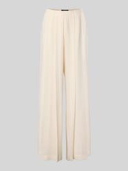 Weite Hose mit Bundfalten von s.Oliver BLACK LABEL Beige - 15
