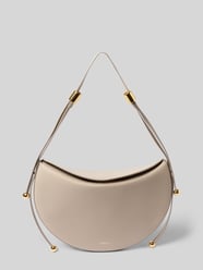 Shoulder Bag met logoprint model 'Moonstone' van FURLA Beige - 36