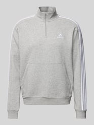 Sweatshirt mit Troyer-Kragen von ADIDAS SPORTSWEAR Grau - 20