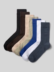 Sokken met elastische ribboordjes in een set van 7 paar van Jack & Jones - 41