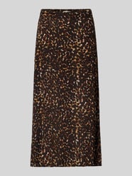 Midirok van viscose in all-over look model 'MARRAKECH' van ICHI - 10