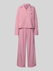 Piżama z kołnierzem z połami od Polo Ralph Lauren - 27