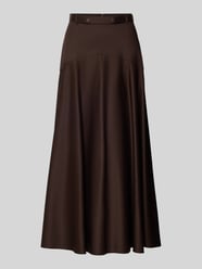 Spódnica midi o kroju regular fit z mieszanki bawełny model 'VUSOLA' od BOSS - 3
