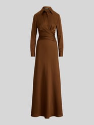 Abendkleid mit Raffungen in der Taille von Lauren Ralph Lauren - 4