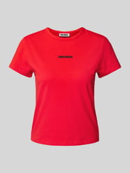 T-shirt z nadrukiem z logo od REVIEW - 48