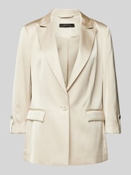 Blazer in glanzend design van comma - 43