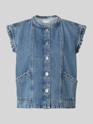 Jeansweste mit Eingrifftaschen von Jake*s Casual - 7