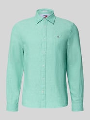 Koszula casualowa o kroju regular fit z mieszanki lnu i bawełny od Tommy Jeans - 21